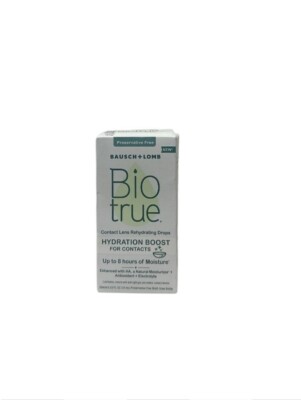 Bausch+Lomb Bio true Hydration Boost Rehydrating Contact Lens Drops