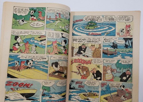 Cachorros de policía Dell cómic cuatro colores ANDY PANDA #216 Walter Lantz 1949 - Imagen 7 de 7
