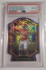 2020 Select Patrick Mahomes II Concourse Blue Die-Cut Prizm #2 PSA 10 Chiefs