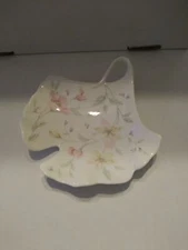 Mikasa Pastel Garden Bone China Trinket Dish Narumi Japan #2055