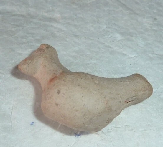 bel appeau à pigeon en terre cuite de la seconde moitié du 19éme siècle - Photo 2/3