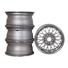 Bbs Nissan Oem 15x6.5j Et45 Mesh Alloy Wheels 5x114.3 Made In Germany Set Of 4