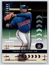 2001 Playoff Absolute Memorabilia Tony Batista Toronto Blue Jays #69