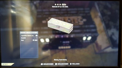 Fallout 76  Ps 4 und Ps5 Mods Aktiv 10 Stück