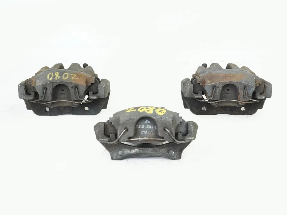 JAGUAR XK8 X100 1997-1999 PINZA FRENO TOPE CON PASTILLAS DELANTERAS TRASERAS JUEGO DE 3 OEM Foto 2 de 4