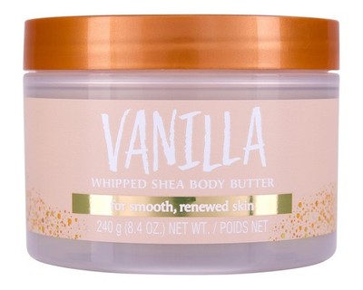 Tree Hut Vanilla Whipped Shea Body Butter, Long Lasting Moisturizer, 8.4 oz