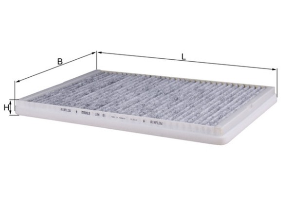 Mahle Innenraumfilter LAK 81 Aktivkohlefilter FüR W168 Klasse Vaneo Mercedes 414-image