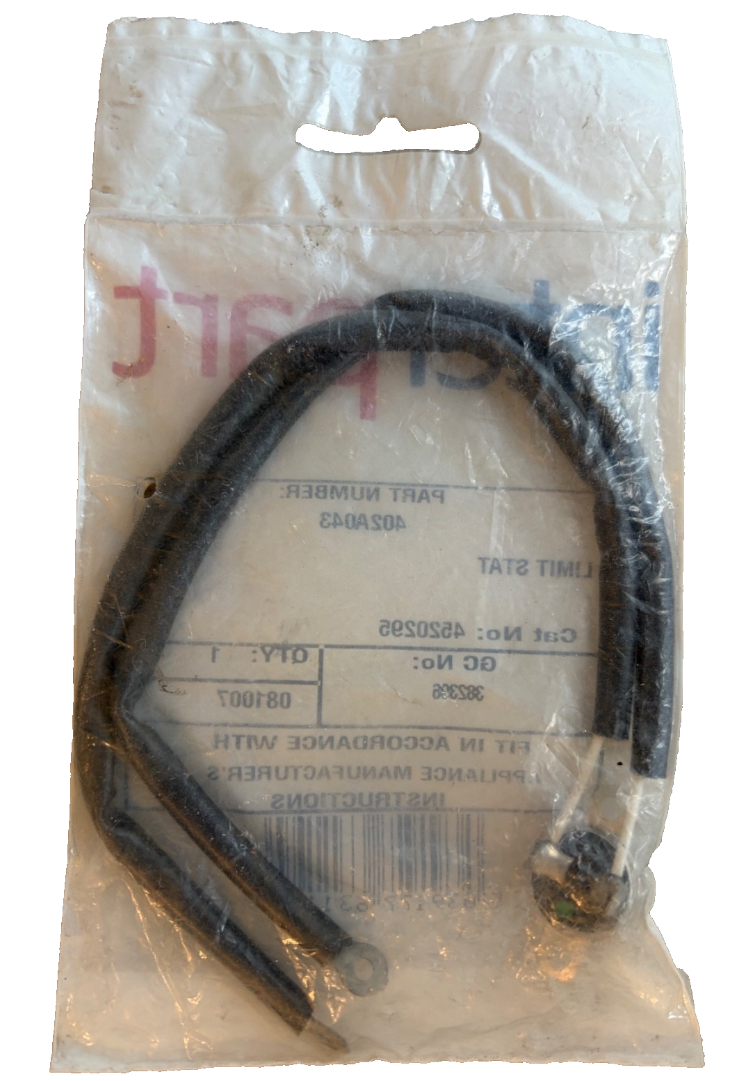 Myson Thorn Apollo Fanfare Overheat Limit Stat Thermostat 402A043 New Genuine