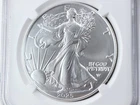 NobleSpirit 2025 W American Burnished Silver Eagle .999 NGC MS 70 Uram Signature