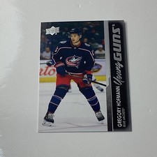 Gregory Hofmann Blue Jackets 2021-22 Young Guns Upper Deck RC #486