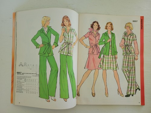 Vintage Simplicity Home Pattern Book / Catalog 1975 Spring Sewing Pattern - Picture 5 of 13