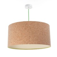 HäNgelampe Pendelleuchte Modern Rund Ø 30 Cm Aus Kork E27 Esszimmer Wohnzimmer