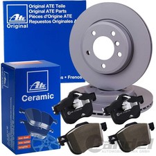 ATE BREMSSCHEIBEN + CERAMIC BELÄGE VORNE für VOLVO V70 V60 + XC70 2 + S60 + S80