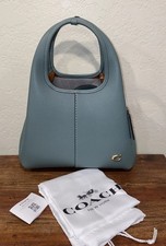 Authentic Coach 23 Lana Small Sage Leather Crossbody Bag