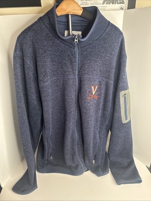 Virginia Cavaliers 58 Sports Full Zip Sweatshirt Jacket XL
