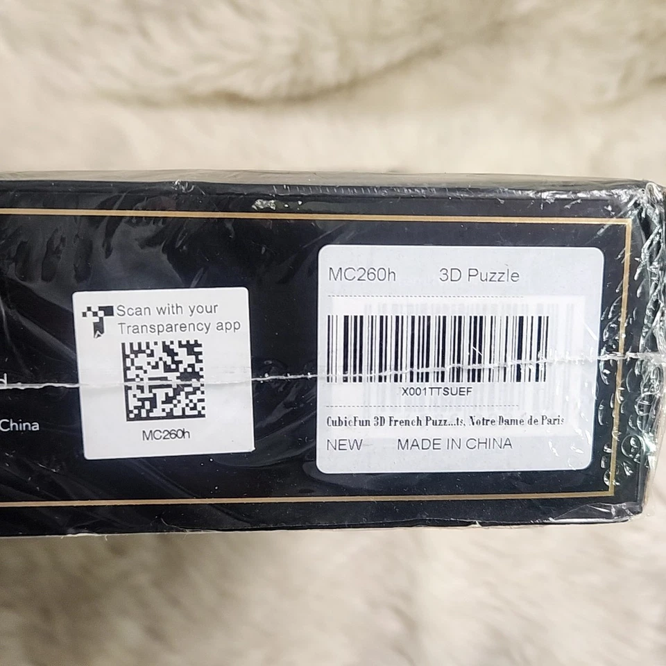 CubicFun 3D Puzzle of Notre Dame de Paris Church Model Kit 293 Pieces NEW Sealed - Image 4 of 4