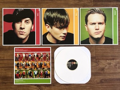 Blink 182 Take Off Your Pants Jacket White SRC Vinyl Record +44 Angels Airwaves