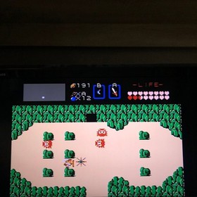 Famicom Disk System The Legend of Zelda W/box instruction sticker and flyer