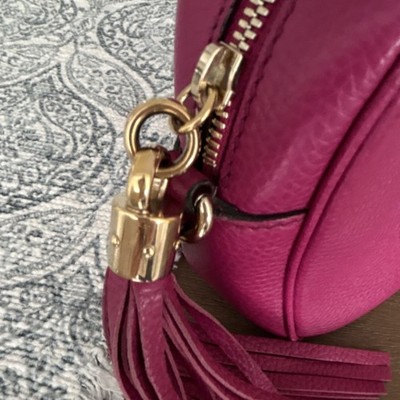 Shoulder Bag Gucci Pink Clutch Bag Gucci Disco Fushia Pink
