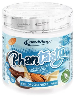 IronMaxx Phantasty  Geschmackspulver, 250 g Dose, White Choc - Coco Almond