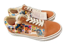 Vans Disney Old Skool Shoes 100 Scrapbook Sneaker US Size Men's 4 or Women's 5.5