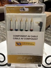 Cable Sony OEM PSP 2000 3000 AV para consolas PSP ¡Caja abierta! ¡Nuevo!
