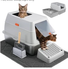 stainless steel cat litter box