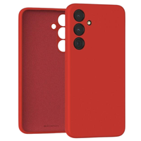 Mercury Silikon HüLle FüR Samsung Galaxy A15 4G/5G, Rot