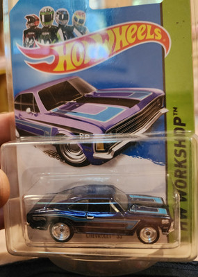 Hot Wheels HW Workshop 1969 Chevrolet SS 1:64 Diecast Car Blue Unopened