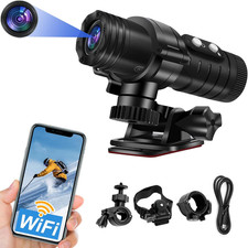 Action Cam, WiFi Telecamera Moto, HD 1080P & Angolo Ampio di 120° Action Cam Mot