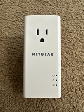Netgear Powerline 1200 PLP1200S White 1200 Mbps Wall-plug Ethernet Adapter