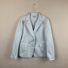 Vintage Jil Sander Classic Women  s Blazer Silk Size 40 Made In Italy