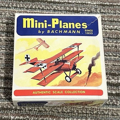 Bachmann Mini-Planes Fokker DR-1 1:90 Red Aircraft Model