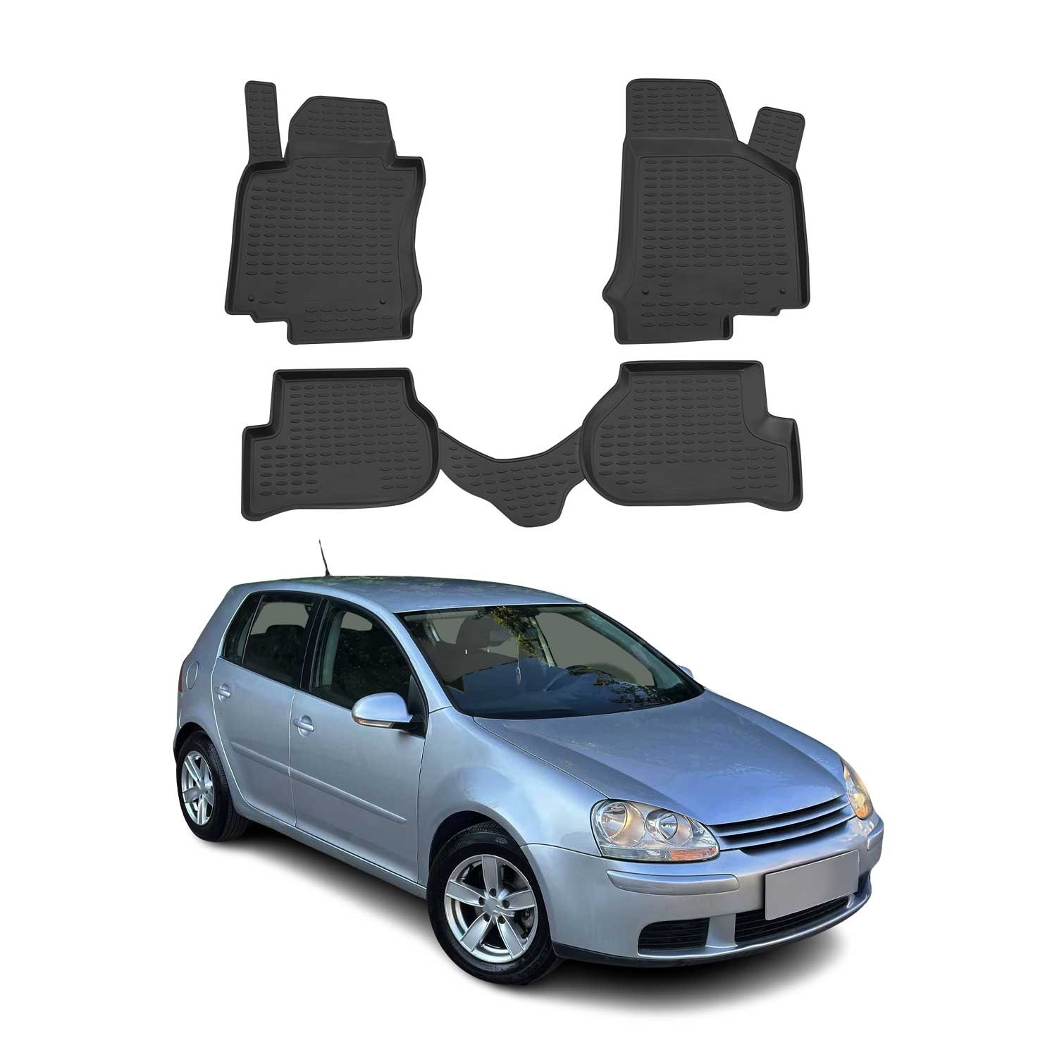 Tapis de sol Golf 5 étanche antidérapant avec rebords hauts de protection