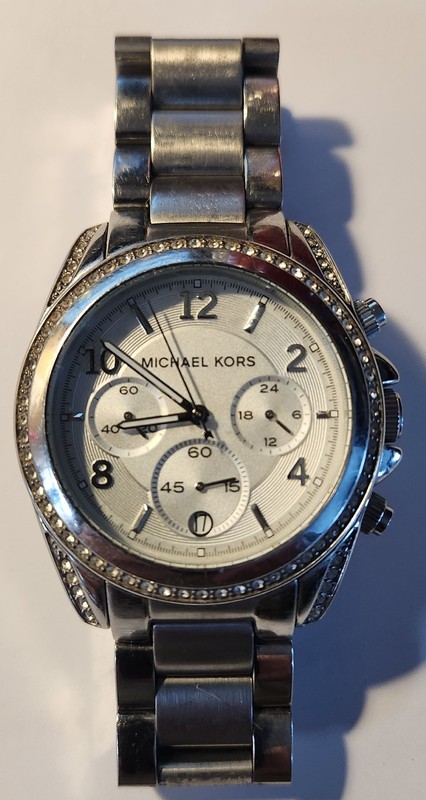 Michael Kors Women's MK-5165 Watch with Crystal Accents