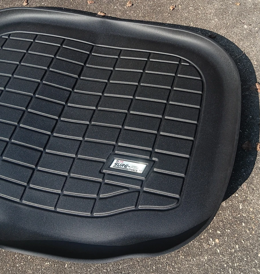 Alfombrilla negra carga trasera revestimiento seguro 3ª fila para Ford Explorer 2012-2017 Foto 3 de 4