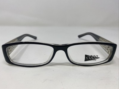 2000 And Beyond 3015 BLACK 53-15-135 Crystal Full Rim Eyeglasses Frame CC86