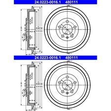 Tambour de frein Skoda OCTAVIA
