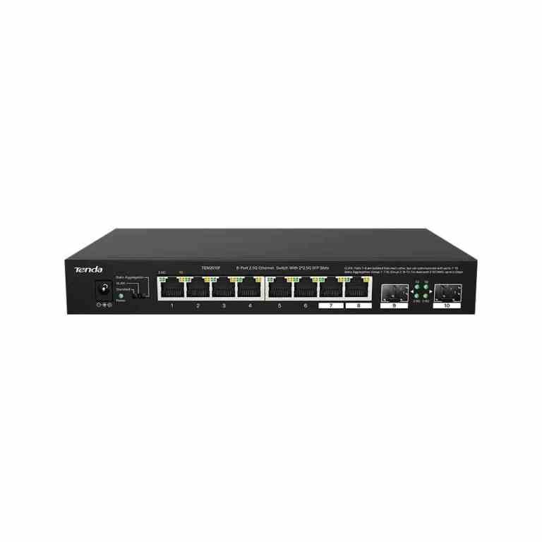 Switch 2.5G 8 Porte RJ45 + 2 SFP TEM2010F | Miglior Prezzo Online
