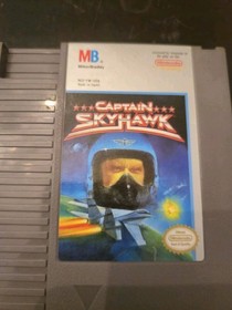 Captain Skyhawk Nintendo NES w/Box Manual Dust Cover Styrofoam Tested 