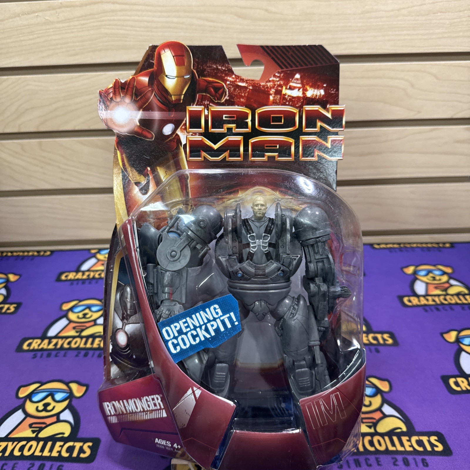 Super Fist Smash Figure Marvel Iron Man Hasbro 2008