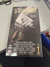 Schindlers List VHS 1994 2 Tape MCA Universal Steven Spielberg Factory Sealed