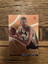 1997-98 Edge GOLD Foil  Tim Duncan Rookie Card #1 Demon Deacons Spurs. rookie card picture