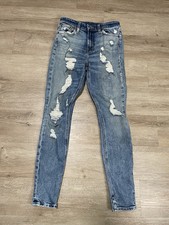 Lucky Brand Jeans Womens Sz 0 /25 Skinny Ankle Bridgette High Rise Stretch Denim