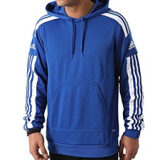 Adidas - Felpa Uomo con Cappuccio Squadra 21, Blu Codice GP6436 - 9M