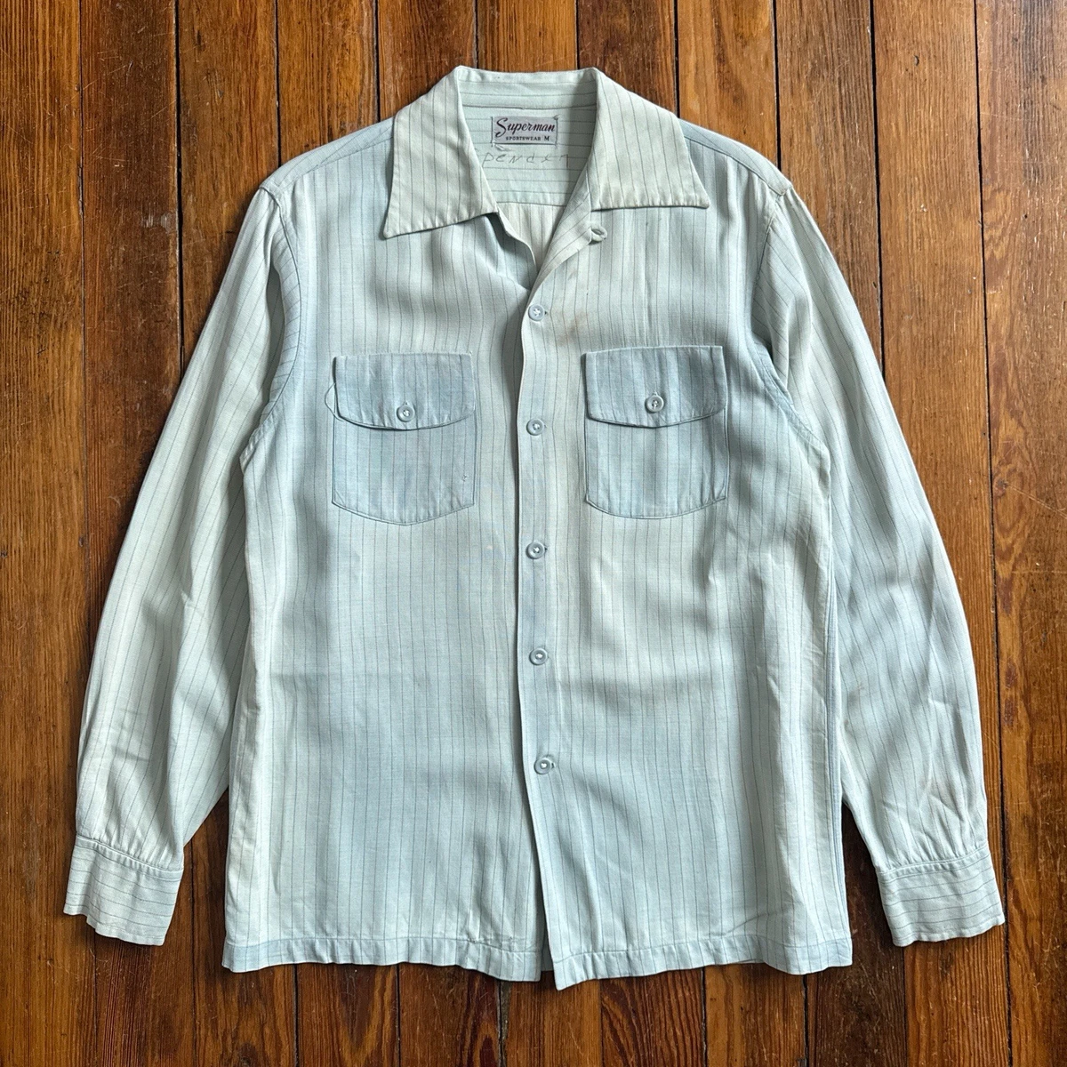 Gabardine 1950s Vintage Casual Shirts for Men for sale | eBay