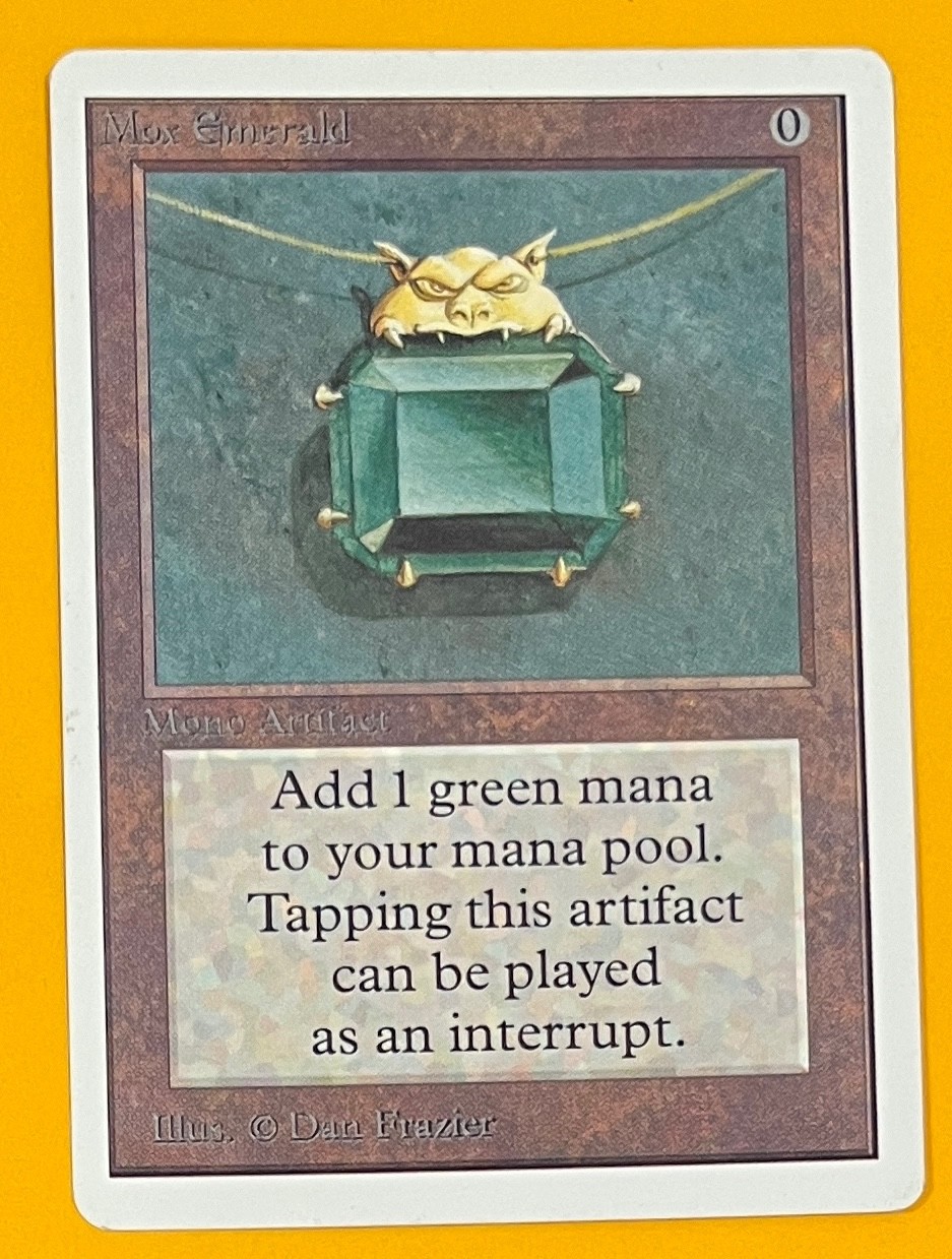 MTG MOX EMERALD Unlimited (OldManMTG 012-391)