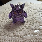 TOMY Pokemon GENGAR Clear Purple Translucent Figure CGTSJ Nintendo Toy Vintage