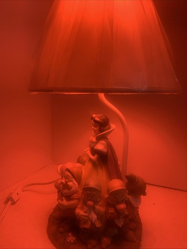 Disney Snow White and The Seven Dwarfs Lamps. Original Shade - Picture 4 of 11