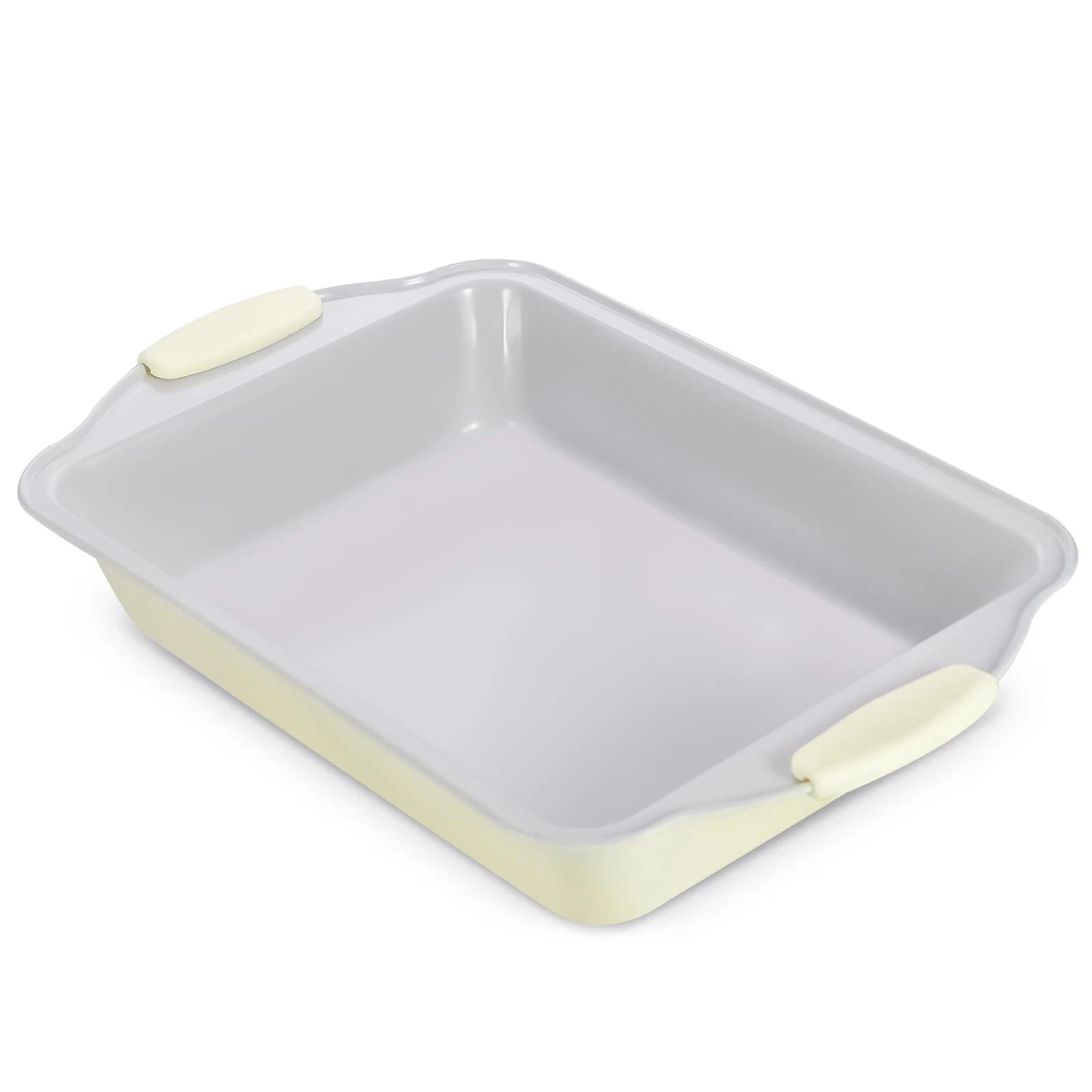 Boxiki Kitchen 8x8 Baking Pan Non Stick Ceramic Square Cake Pan for Oven Br...